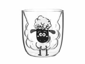 Szklanka termiczna Andrea Kids 300 ml dekorowany Baranek ALTOMDESIGN