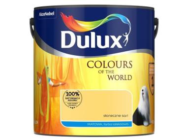 Zdjęcie: Farba do wnętrz Kolory Świata 5 L słoneczne sari DULUX