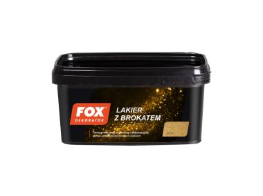 Zdjęcie: Lakier z brokatem Fox złoto 1 L ATLAS