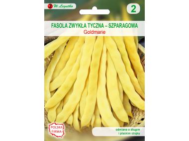 Zdjęcie: Fasola zwykła tyczna Goldmarie nasiona tradycyjne 10 g W. LEGUTKO