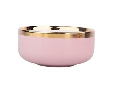 Zdjęcie: Miska Aurora Gold 14 cm - 500 ml pudrowy róż ALTOMDESIGN