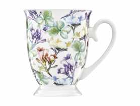 Kubek na stopce Garden 300 ml kwiaty miętowe AMBITION