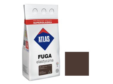 Zdjęcie: Fuga elastyczna kolor 124 ciemne wenge alubag 5 kg ATLAS