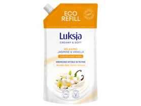 Mydło w płynie Creamy & Soft jaśmin i wanilia 0,4 L zapas LUKSJA