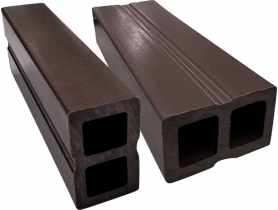 Legar komorowy AL60H50 czekoladowy 4 m SEQO