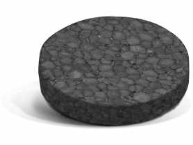 Zatyczka styropianowa KES 63x20 mm szara 100 szt. KOELNER