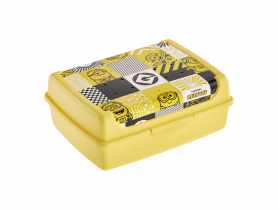 Pojemnik Carla Minions mosaic deco-click-box mini 1 L słoneczny żółty KEEEPER