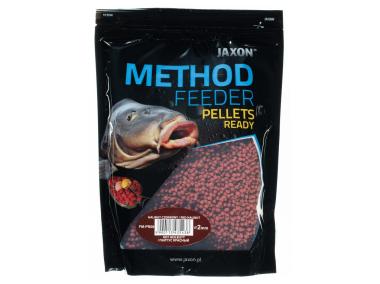 Zdjęcie: Pellets method feeder ready 2 mm halibut czerwony 500 g JAXON