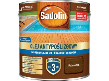 Zdjęcie: Olej antypoślizgowy impregnacyjny Palisander 2,5L SADOLIN