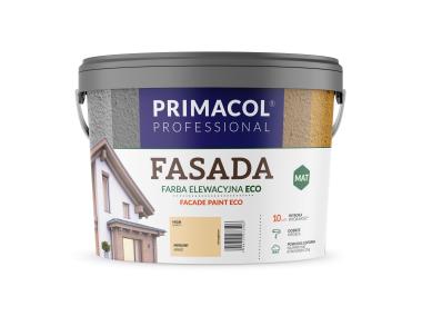 Zdjęcie: Farba fasadowa Eco kolor morelowy 9 L PRIMACOL