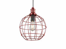 Lampa wisząca Viela pojedyncza stare złoto GTV