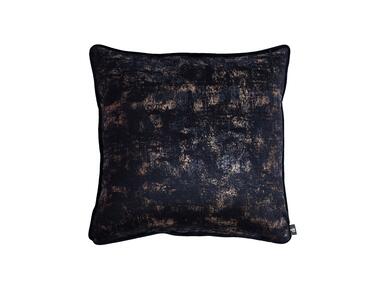 Zdjęcie: Poszewka welwetowa ze złotym nadrukiem oh my chic czarno-złoty 45x45 cm CHIC HOME