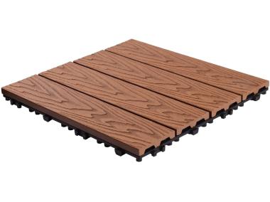Zdjęcie: Podest kompozytowy struktura drewna 30x30x2 cm teak MIRPOL
