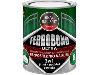 Farba antykorozyjna Ferrobond Ultra połysk brąz 0,7 L JURGA