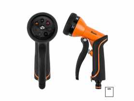 Pistolet zraszający Multi Water 7-funkcyjny Black Line - karta BRADAS