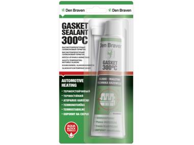 Zdjęcie: Kit uszczelniający Gasket Sealant 300 C czerwony 80 ml DEN BRAVEN