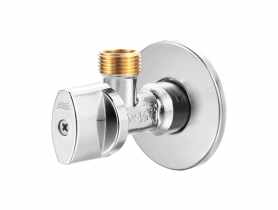 Zawór kątowy na zawieszce 1/2"x 3/4" smart DURO