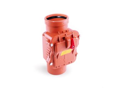 Zdjęcie: Zasuwa burzowa kanalizacyjna KZ PVC 160 PIPELIFE