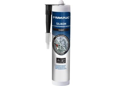 Zdjęcie: Silikon wysokotemperaturowy 380C czarny 300ml