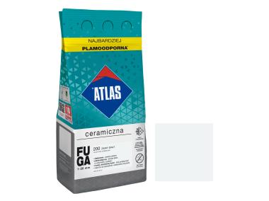 Zdjęcie: Fuga ceramiczna 200 zimny biały, alubag, 5 kg ATLAS