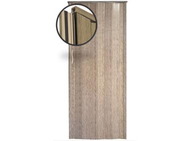 Zdjęcie: Drzwi harmonijkowe ST3AM 83x202,5 cm dąb rustykalny STANDOM
