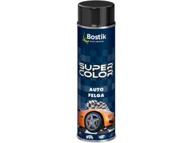 Zdjęcie: Lakier akrylowy do felg  Super Color Auto Felga czarny 500 ml BOSTIK