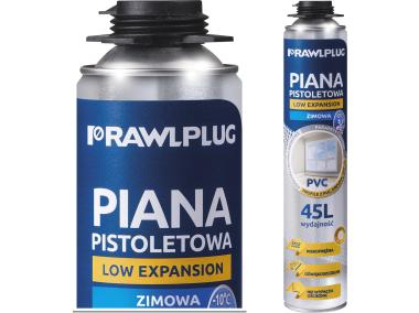 Zdjęcie: Piana wężykowa niskoprężna do PVC zimowa 750 ml RAWLPLUG