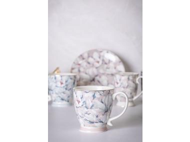 Zdjęcie: Filiżanka jumbo Magnolia różowa na stopce 420 ml ALTOM DESIGN