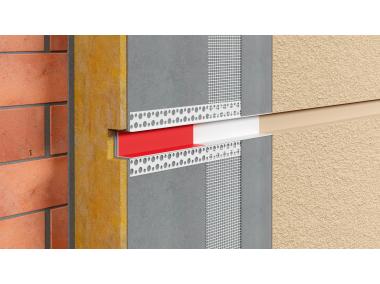 Zdjęcie: Listwa do boniowania PVC bez siatki BP11 H3R L300 biała BELLA-PLAST