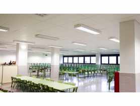 Płyta sufitowa Boxer A24 1200x600x40 mm akustyczny sufit podwieszany ROCKFON