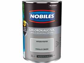 Farba emalia chlorokauczukowa 1 L popielaty NOBILES