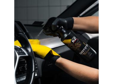 Zdjęcie: Środek do pielęgnacji plastików wewnątrz Satina Pro Blueberry 1 L K2