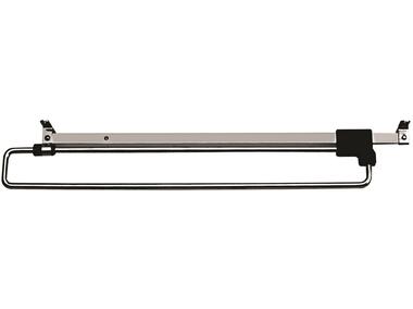 Zdjęcie: Wieszak wysuwany metalowy niklowany 410x690 mm HSI