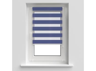 Zdjęcie: Roleta 46x140 cm Zebra II jasny brąz DECODESIGN
