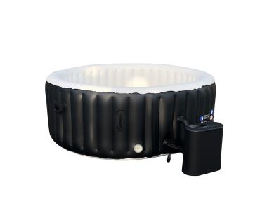 Zdjęcie: Jacuzzi ogrodowe pompowane LED 196 x 66cm CORCIANO