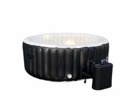 Jacuzzi ogrodowe pompowane LED 196 x 66cm CORCIANO