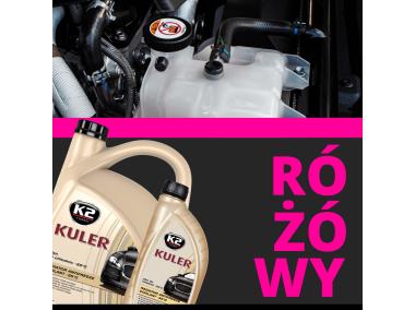 Zdjęcie: Płyn do chłodnic 1 L różowy Kuler K2