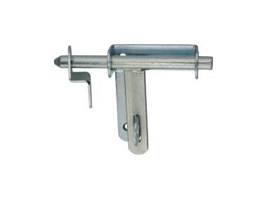 Zdjęcie: Zasuwa pozioma 150 mm ocynk biały METRO