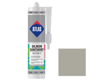 Zdjęcie: Silikon sanitarny Silton S szary ATLAS