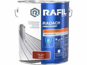 Farba na dach Radach mahoń RAL3013 10L RAFIL