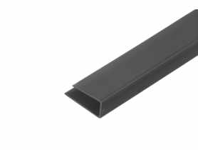 Listwa startowa do paneli ściennych PVC 3 m Grafitowa CEZAR