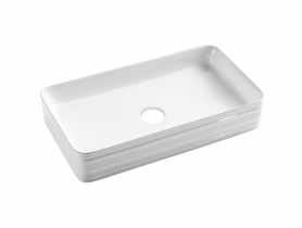 Umywalka nablatowa Akte Trend 66 cm prostokątna INVENA