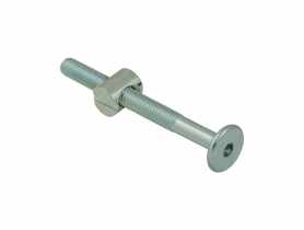 Złącze meblowe imbus 6x70 mm, 4 sztuki METRO