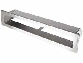 Kratka kominkowa otwarta 40x6 cm inox PARKANEX
