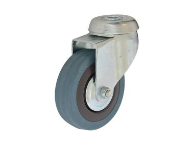 Zdjęcie: Zestaw jezdny obrotowy 75 mm, 50 kg otwór METRO