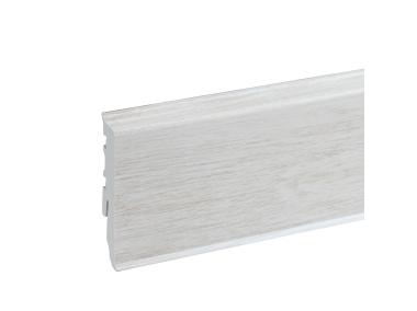 Zdjęcie: Listwa przypodłogowa PVC Masterline 1,5x6 cm, 2,2 m Sosna Morgins Mat CEZAR