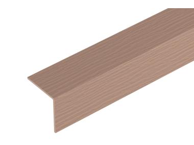 Zdjęcie: Kątownik PVC 20x20x1,1 mm dąb kredowy 2,75 m CEZAR