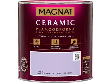 Zdjęcie: Farba Ceramic fiołkowy ametyst C36 2,5L MAGNAT