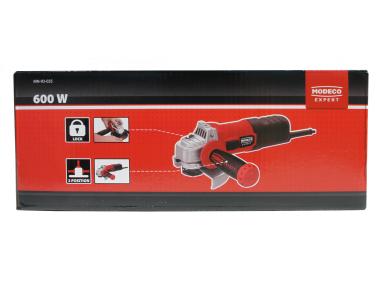 Zdjęcie: Szlifierka kątowa 600 W - 115 mm MODECO EXPERT