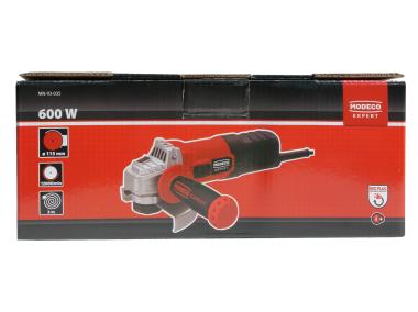 Zdjęcie: Szlifierka kątowa 600 W - 115 mm MODECO EXPERT